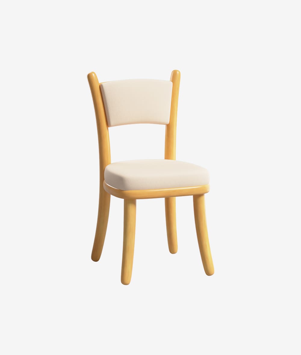 Modern wood stool product-1-